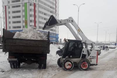 С начала зимы с улиц Ульяновска вывезли более 100 тысяч тонн снега