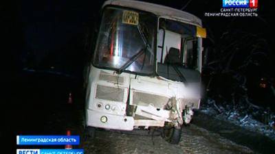 На трассе в Отрадном произошло очередное ДТП с участием рейсового автобуса