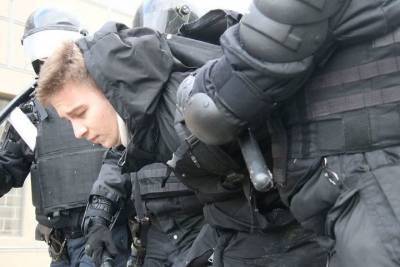В Петербурге после акций протеста арестовали 353 человека