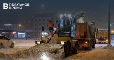 Обновлен список улиц Казани, откуда сегодня будут вывозит снег