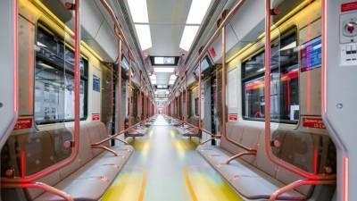 Власти Москвы рассказали о дизайне поезда метро, посвященного медикам
