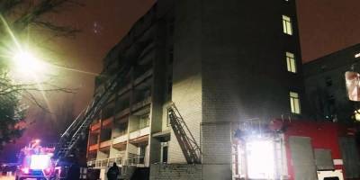 Пожар в больнице Запорожья: главврача хотят отстранить на время расследования