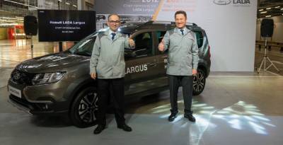 Завод «АвтоВАЗ» начал производство обновленного семейства Lada Largus