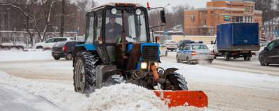 В ликвидации последствий снегопада в Подмосковье задействовали более трех тысяч машин