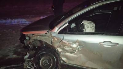 Водитель снегохода погиб в огненном ДТП под Ишаками