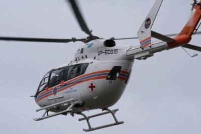 Пациента из муниципалитета Тверской области доставили в больницу на вертолёте