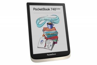 Представлен новый ридер PocketBook 740 Color с 7,8-дюймовым цветным экраном второго поколения E Ink new Kaleido, продажи в Украине стартуют в марте по цене 8599 грн