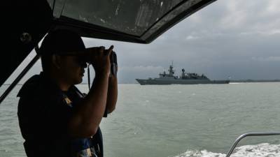 Эсминец США прошел возле контролируемых Китаем островов