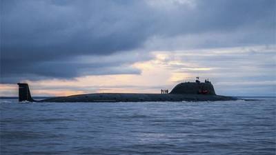 АПЛ "Северодвинск" поразила береговую цель ракетой "Калибр" в Баренцевом море