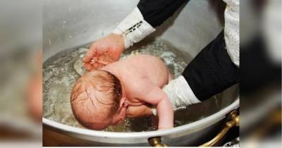 Священник случайно утопил младенца во время крещения