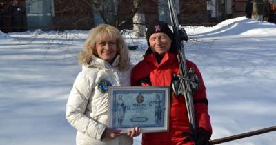 87-летний горнолыжник-любитель установил рекорд Украины в Буковеле