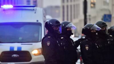 В Москве назвали число арестованных за несанкционированные акции