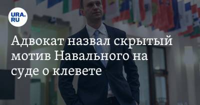 Адвокат назвал скрытый мотив Навального на суде о клевете. «Провокация не удалась»