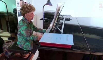 Во Франции 106-летняя пианистка записала музыкальный альбом