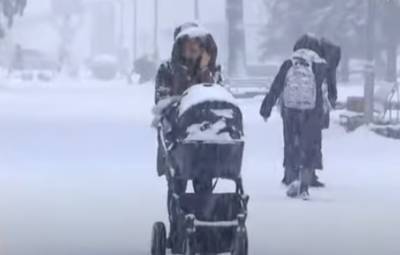 40 сантиметров снега: украинцев предупредили, где на улицу лучше не выходить