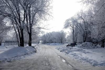 В Оренбургской области прогнозируется резкое похолодание и заносы на дорогах