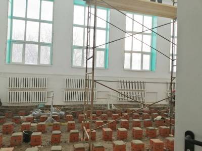 Спортзалы на ремонте в трех школах Кунгурского района
