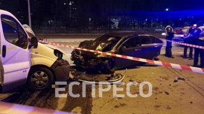 Скрывался с места одной аварии и попал в другую: в Киеве в ДТП с тремя автомобилями погиб мужчина