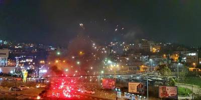 Столкновения в Умм эль-Фахме: участники беспорядков устроили полиции фейерверк