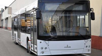 МАЗ представил автобус с салонным ультрафиолетовым очистителем воздуха