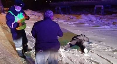 В промзоне Новочебоксарска инспекторы нашли двух замерзших на холоде мужчин