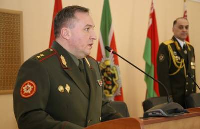 Госсекретарь Совета Безопасности простился со Знаменем Министерства обороны