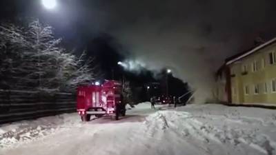 На пожаре в жилом доме в Мурманской области погиб человек
