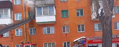 В Красноярске при пожаре в многоквартирном доме погиб человек