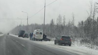 Серьезное ДТП произошло на Московском шоссе в Петербурге