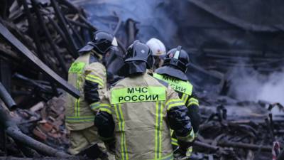 В Красноярске арестовали подозреваемых по делу о пожаре на складе
