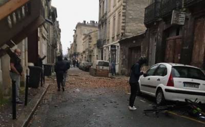 В результате взрыва в французском Бордо пострадали десять человек