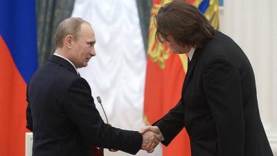 Путин наградил Эрнста орденом «За заслуги перед Отечеством» I степени