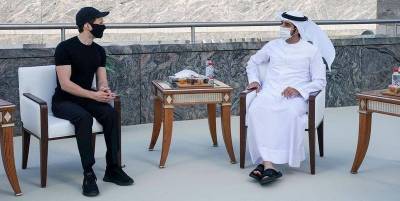 Создатель Telegram Дуров встретился с принцем Дубая Хамданом ибн Мохаммедом Аль Мактумом, фото - ТЕЛЕГРАФ
