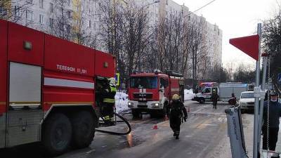 Власти Москвы окажут помощь пострадавшим при пожаре в поселке Мосрентген