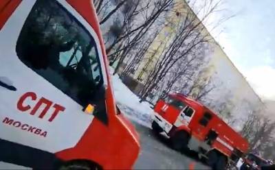 Собянин пообещал помощь города пострадавшим на пожаре в Новой Москве