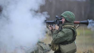 Гранатомётчики ЗВО провели боевые стрельбы в Подмосковье