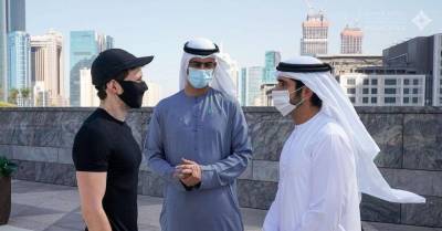Фото дня: создатель Telegram Павел Дуров встретился с наследным принцем Дубая