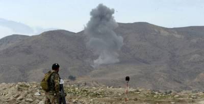 Афганская авиация разбомбила лагерь талибов
