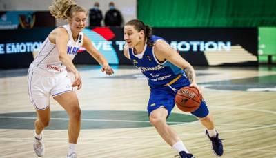 Женская сборная Украины по баскетболу победила Финляндию и сохраняет шансы на выход на Евробаскет