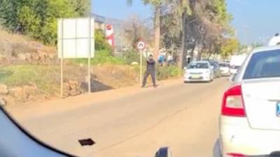 Видео: погоня со стрельбой на севере Израиля – показал полицейским средний палец