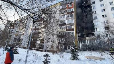 После пожара в поселке Мосрентген госпитализированы 12 человек