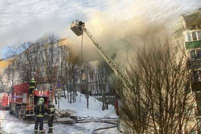 Московские власти помогут всем пострадавшим в результате пожара в поселке Мосрентген