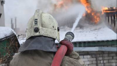 В Смоленской области пожар уничтожил жилой дом