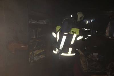 В Тульской области из горящего дома эвакуировали 12 человек