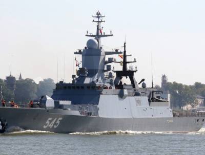 Корабль Балтийского флота прикроет гражданский караван от пиратов