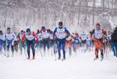 Морозно и снежно: как в Ленобласти проходит Токсовский лыжный марафон