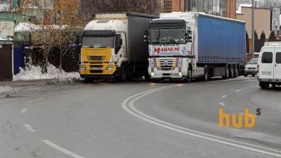 В ряде регионов Украины возможно ограничение движения грузовиков
