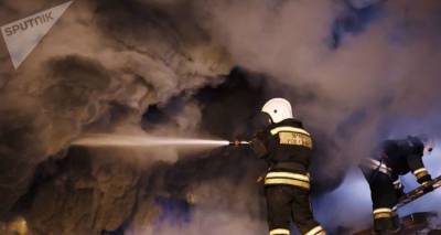 "Газель" сгорела в тоннеле на севере Москвы - пожар потушен