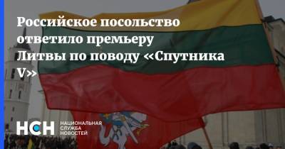 Российское посольство ответило премьеру Литвы по поводу «Спутника V»