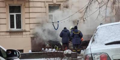 В центре Киева сгорела известная закусочная Bistro Bistro — фото, видео